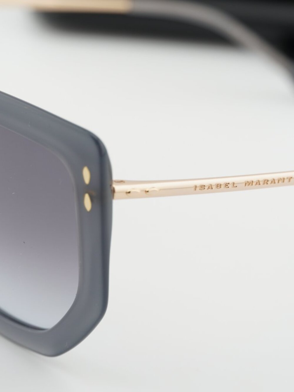 Isabel Marant IM 0149/S 0FT3 GB Geometric Sunglasses - Grey/Gold - Picture 10 of 12
